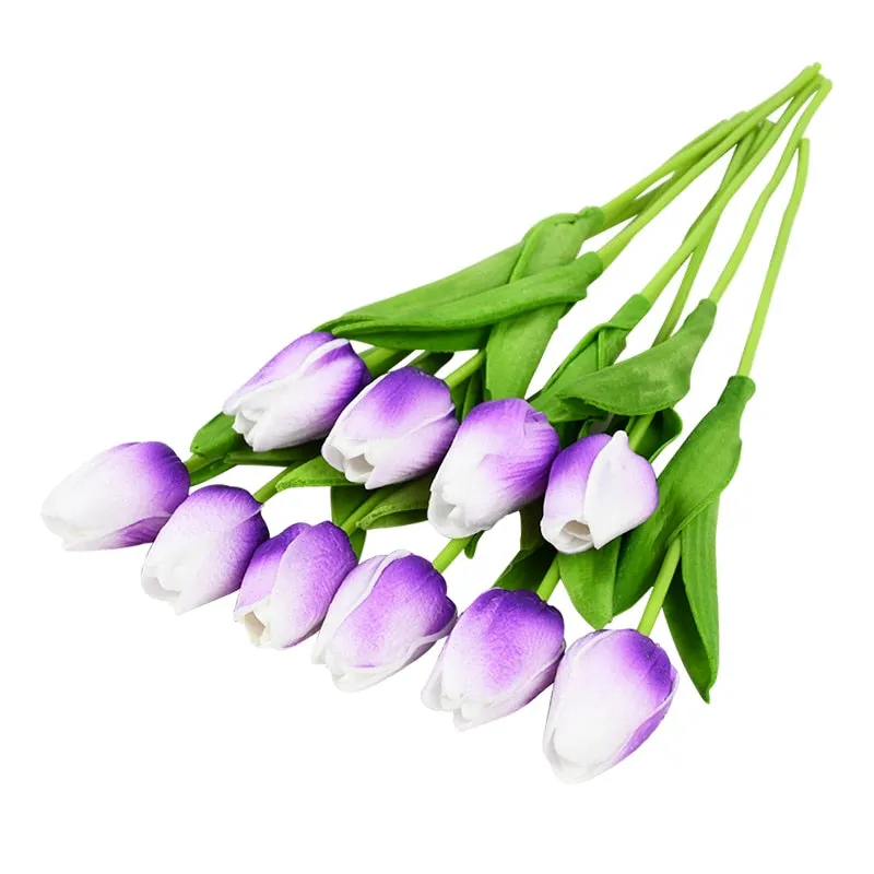 10PCS Tulip Artificial Flower