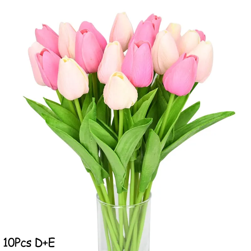 10PCS Tulip Artificial Flower