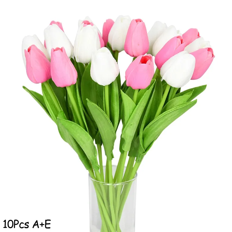 10PCS Tulip Artificial Flower