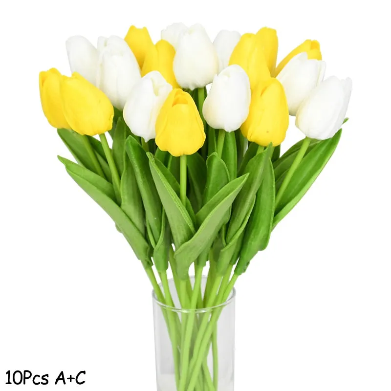 10PCS Tulip Artificial Flower