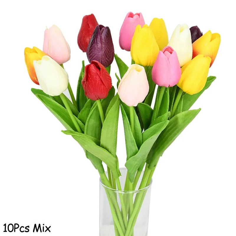 10PCS Tulip Artificial Flower