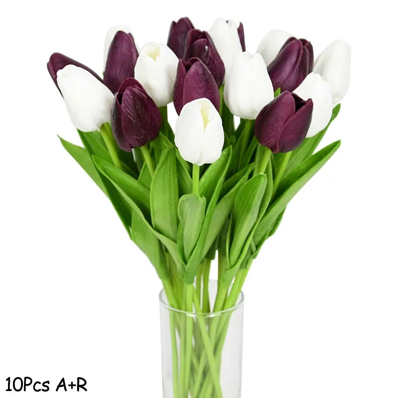 10PCS Tulip Artificial Flower