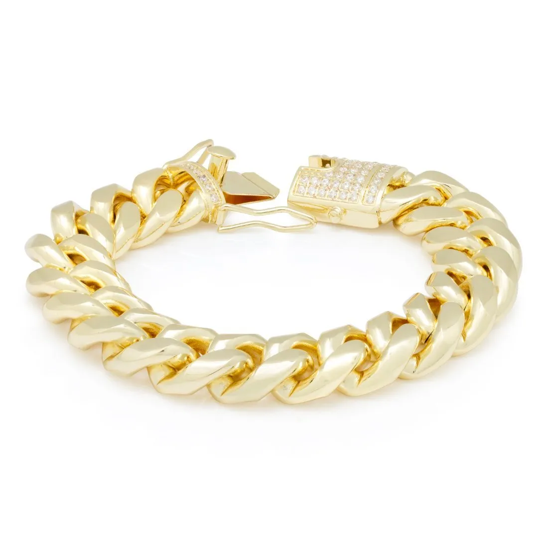 16mm Miami Cuban Link Bracelet