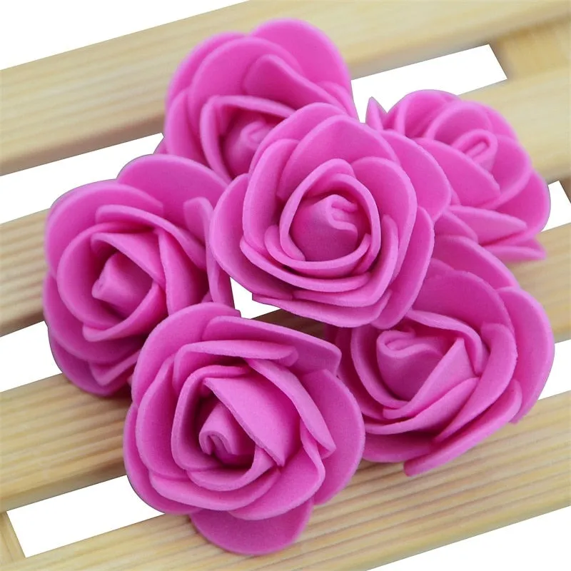 50PCS/Bag Mini Rose Flower