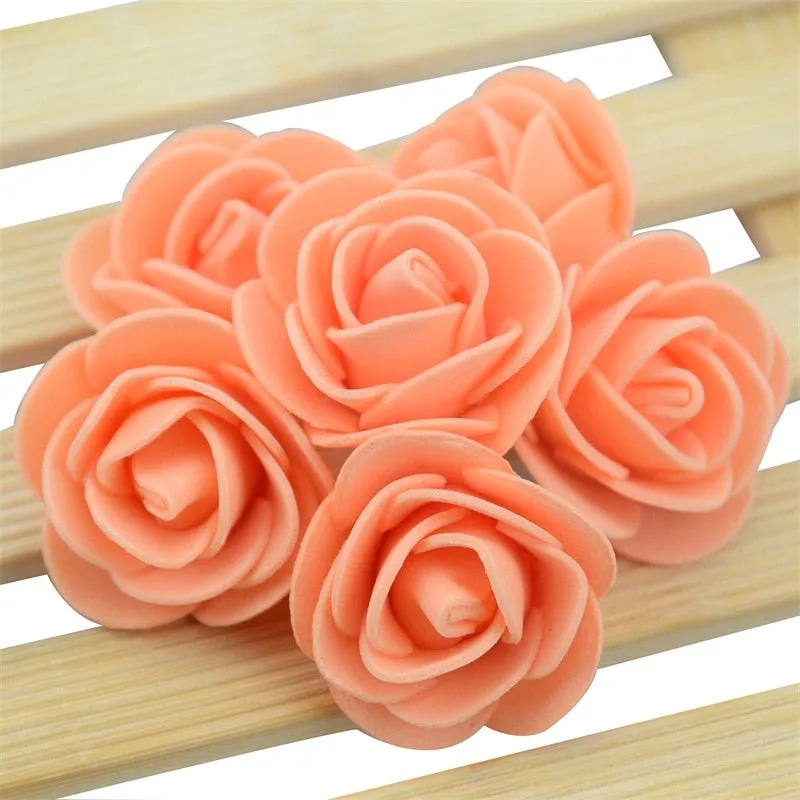 50PCS/Bag Mini Rose Flower