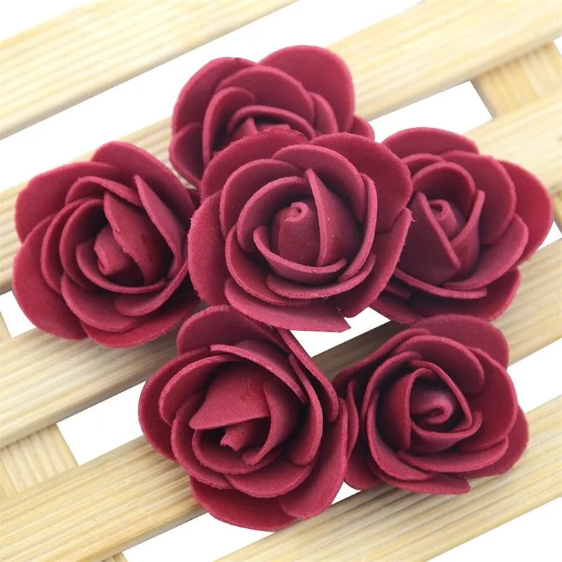 50PCS/Bag Mini Rose Flower