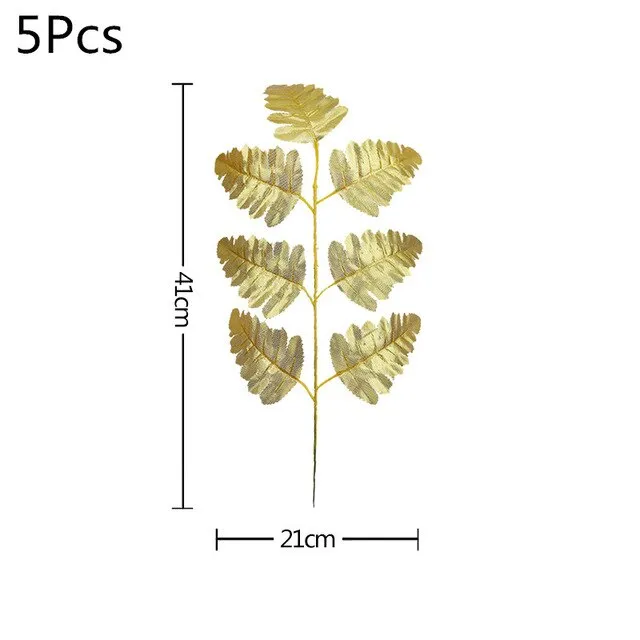 5/10pcs Artificial Turtle Leaf