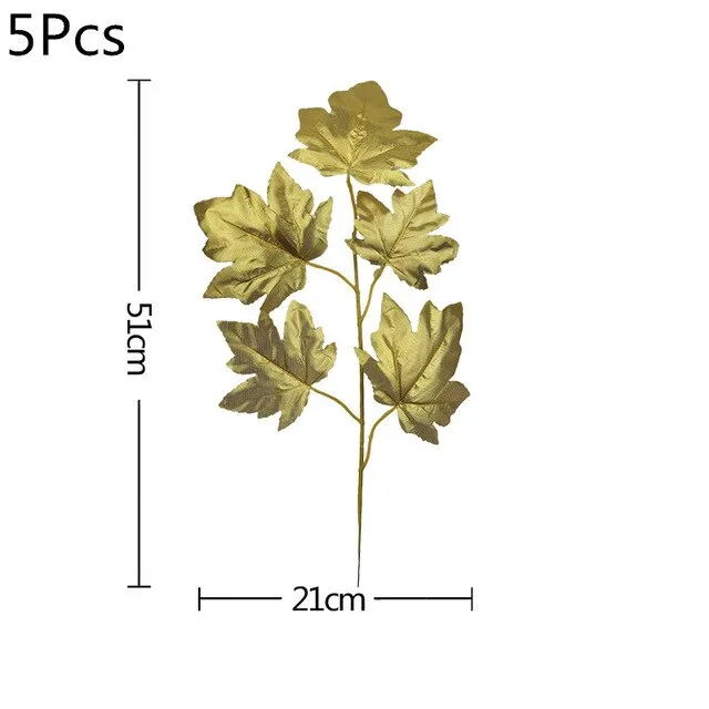 5/10pcs Artificial Turtle Leaf