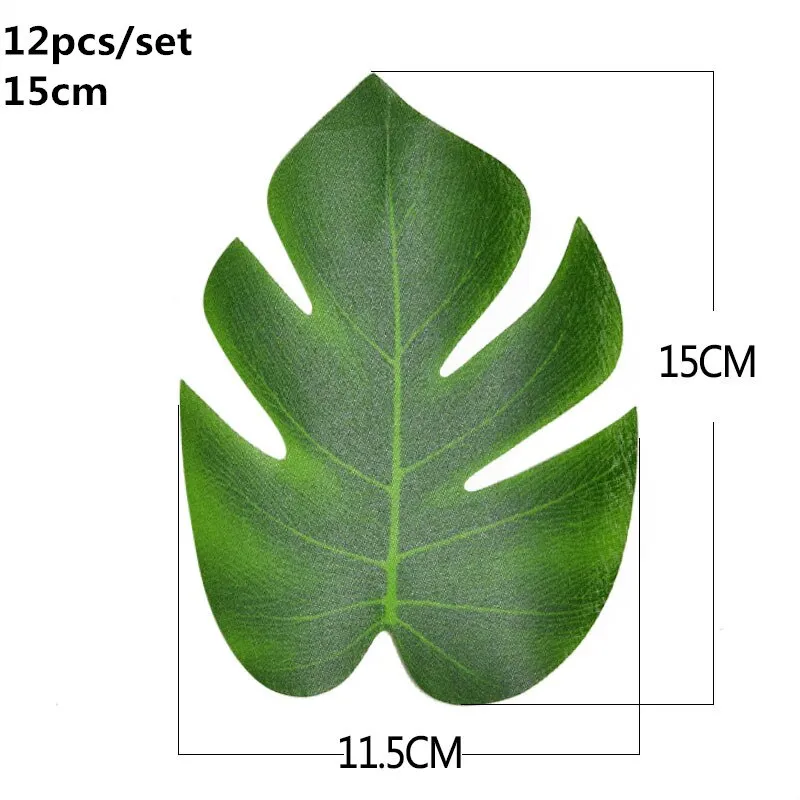 5/10pcs Artificial Turtle Leaf