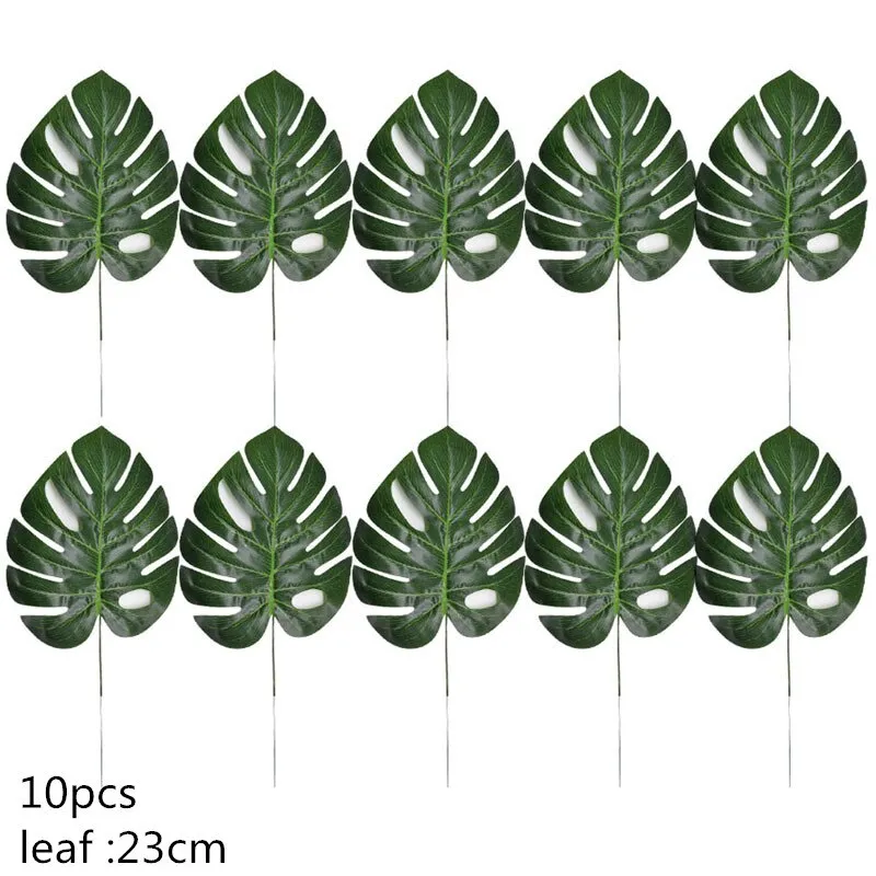 5/10pcs Artificial Turtle Leaf