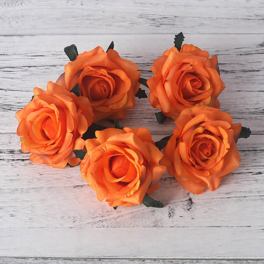 5pcs Artificial Big Rose