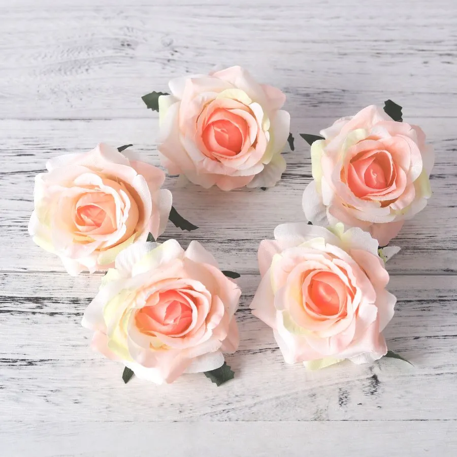 5pcs Artificial Big Rose