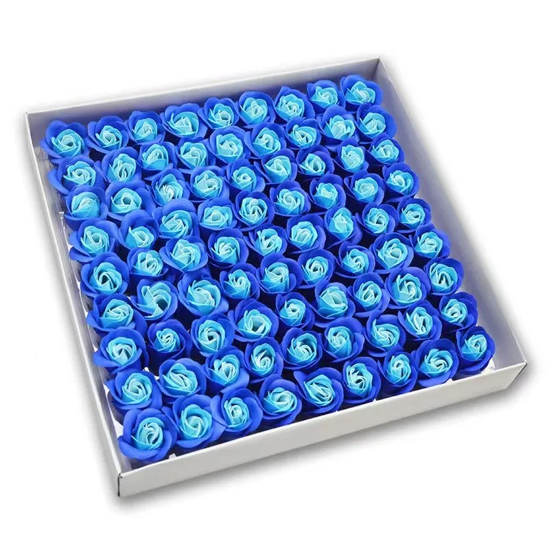 81Pcs Artificial Soap Flower