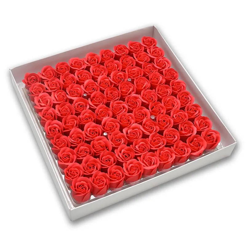 81Pcs Artificial Soap Flower