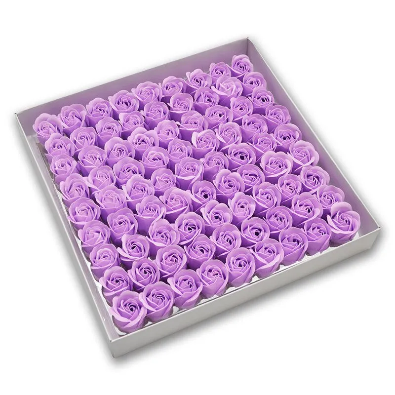 81Pcs Artificial Soap Flower