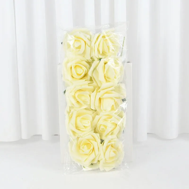 8cm Large Rose Artificial Flower