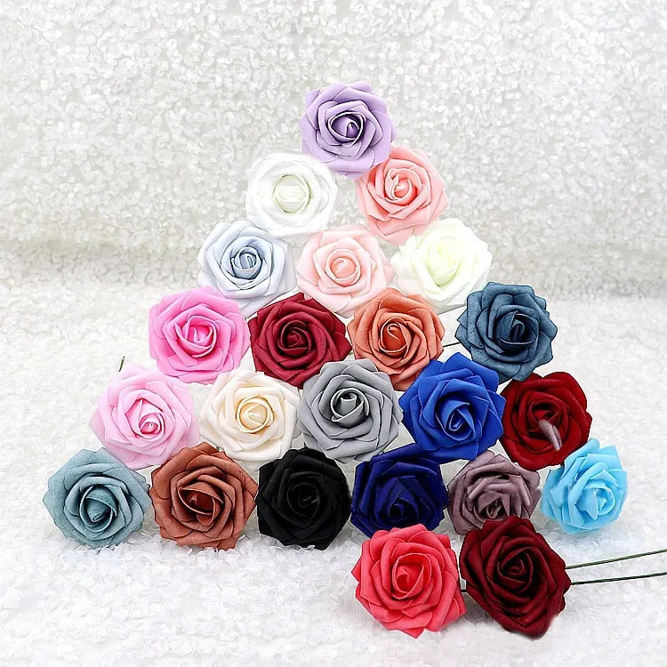 8cm Large Rose Artificial Flower