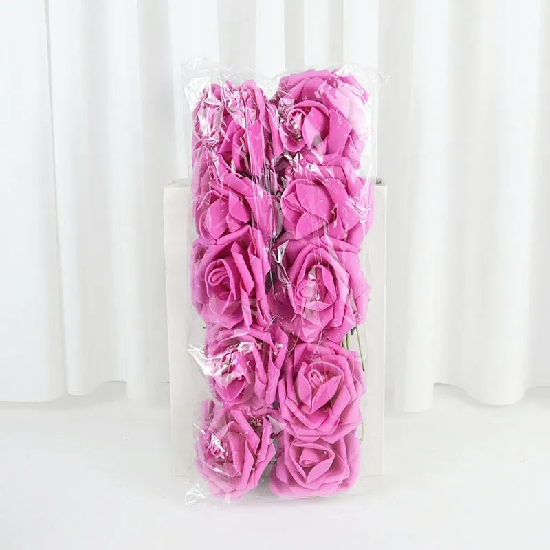 8cm Large Rose Artificial Flower