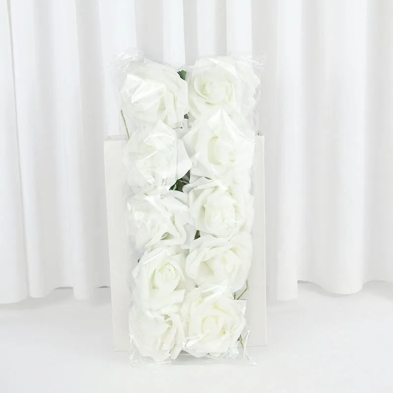 8cm Large Rose Artificial Flower