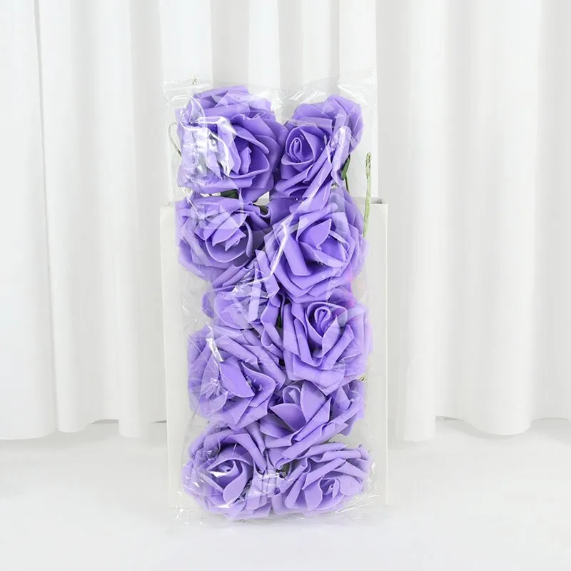 8cm Large Rose Artificial Flower