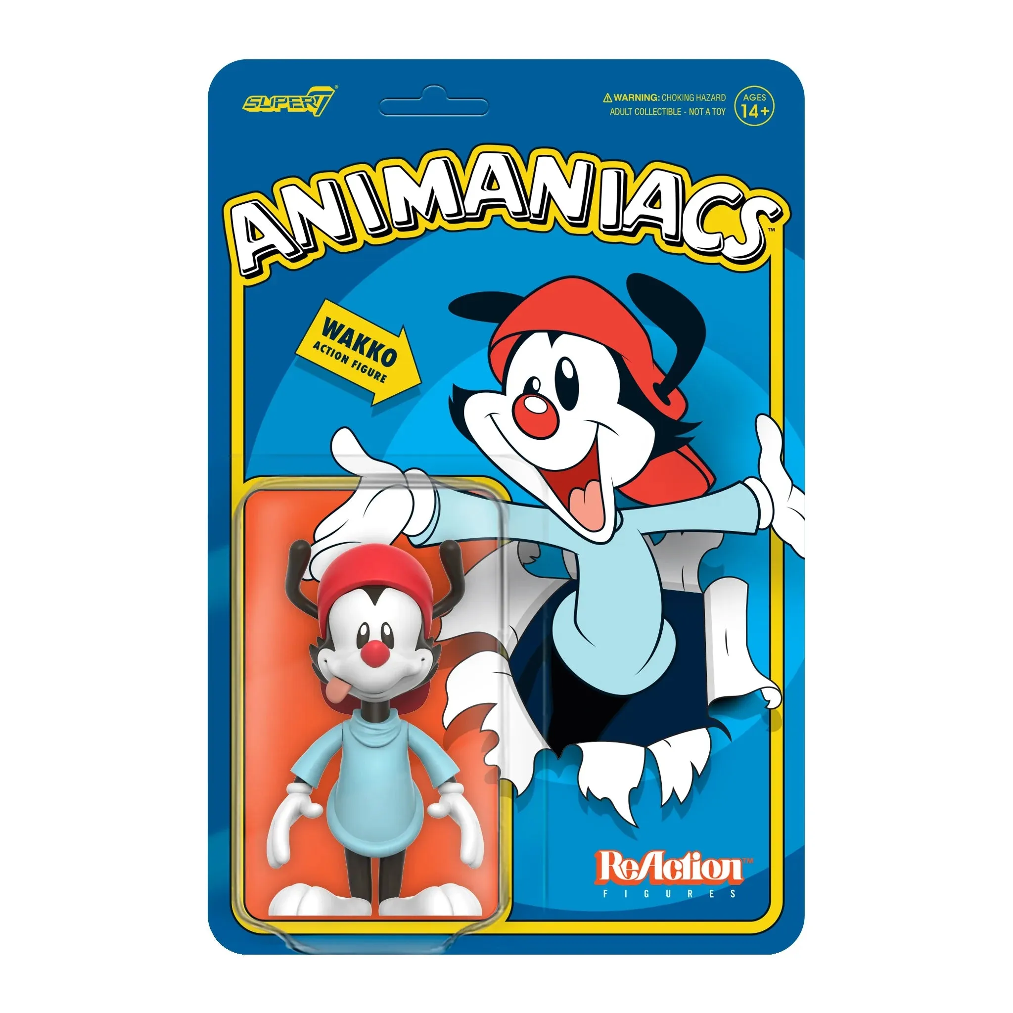 Animaniacs - Wakko - ReAction Figure by Super7 (Cartoon)