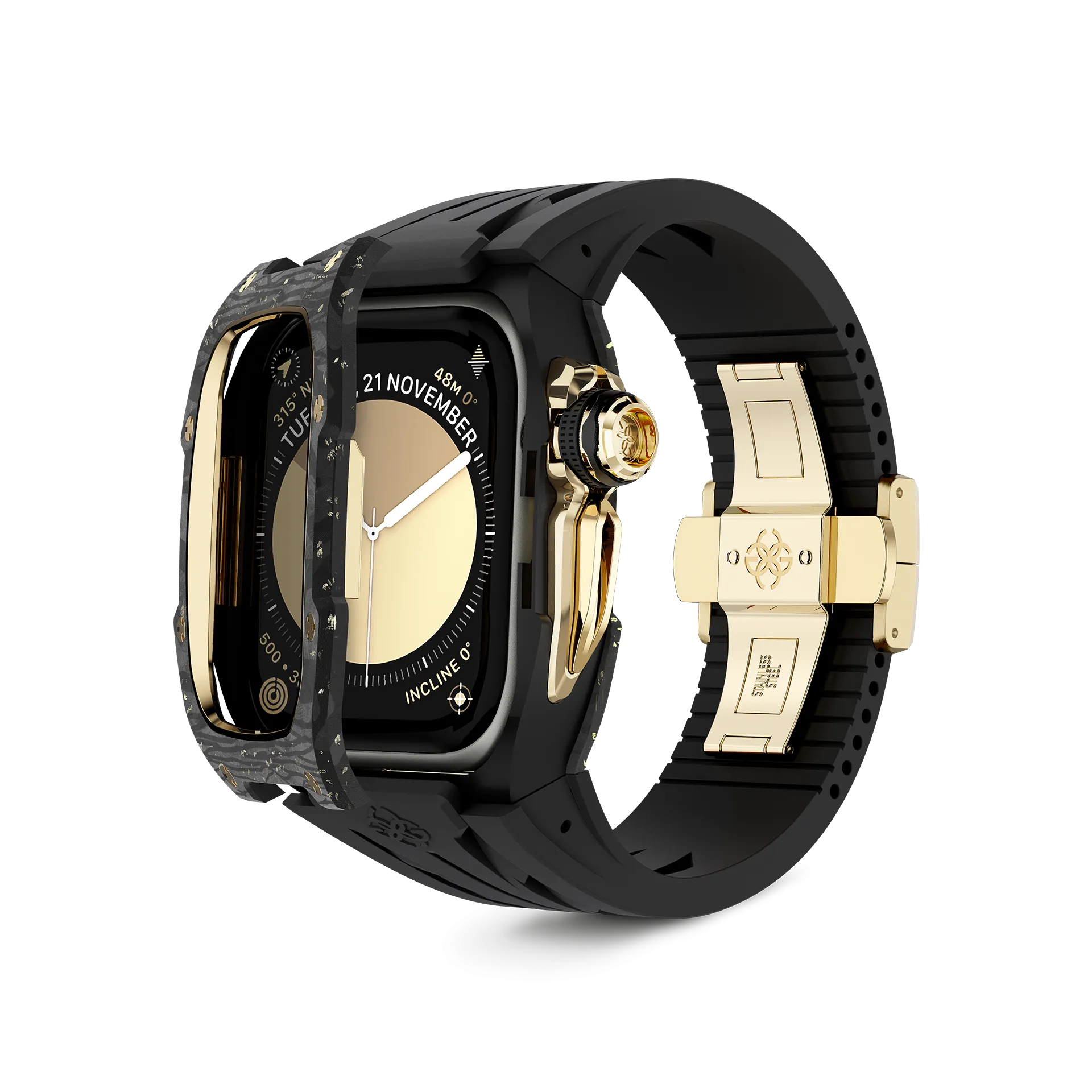 Apple Watch Case / RSCIII45 - Gold Carbon