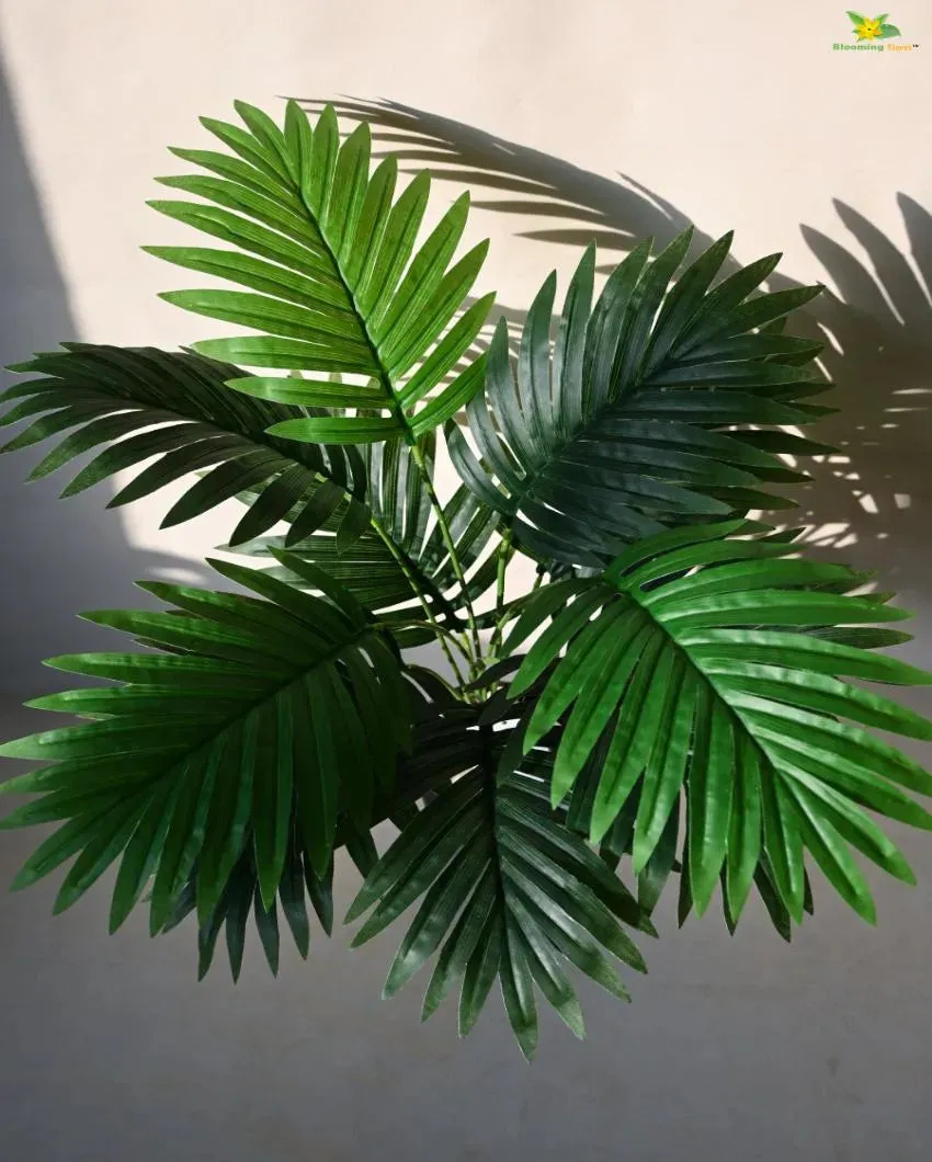 Areca Palm Artificial Plant with Pot | 12 Leaves | 2 feet