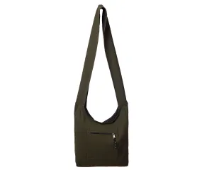 Army Green Tote Bag, Shopping Bag, 100% Cotton, Shoulder Bag, Laptop Carrier