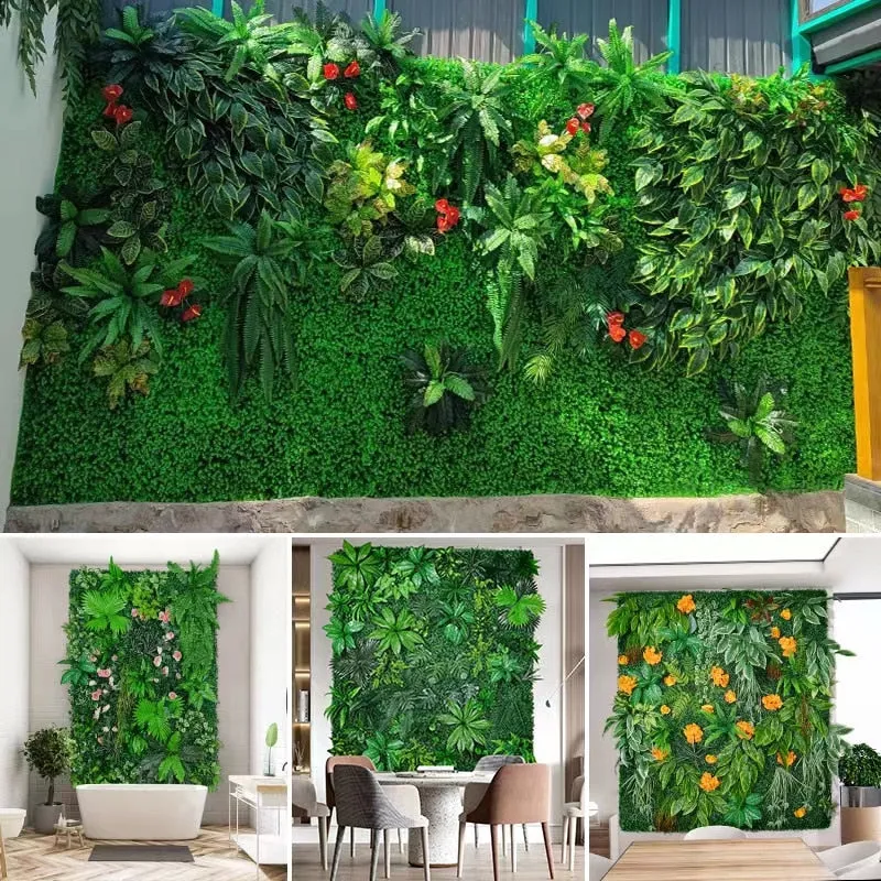 Artificial Plants Grass Wall Panel