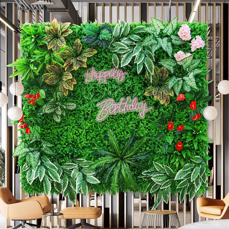 Artificial Plants Grass Wall Panel