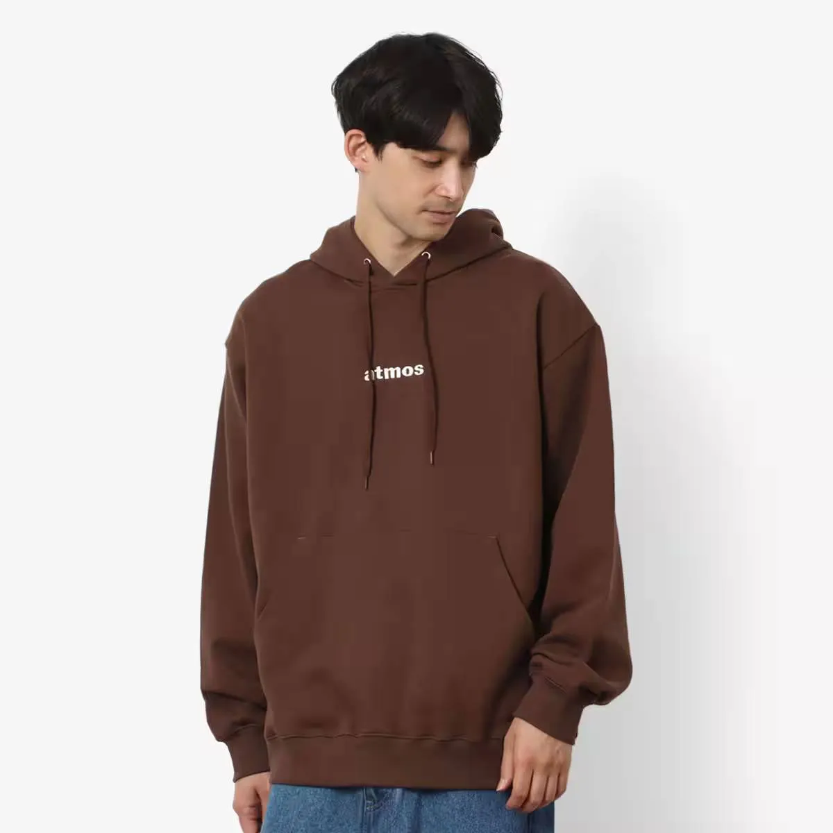 ATMOS EMBROIDERY CLASSIC LOGO HOODED SWEATSHIRT