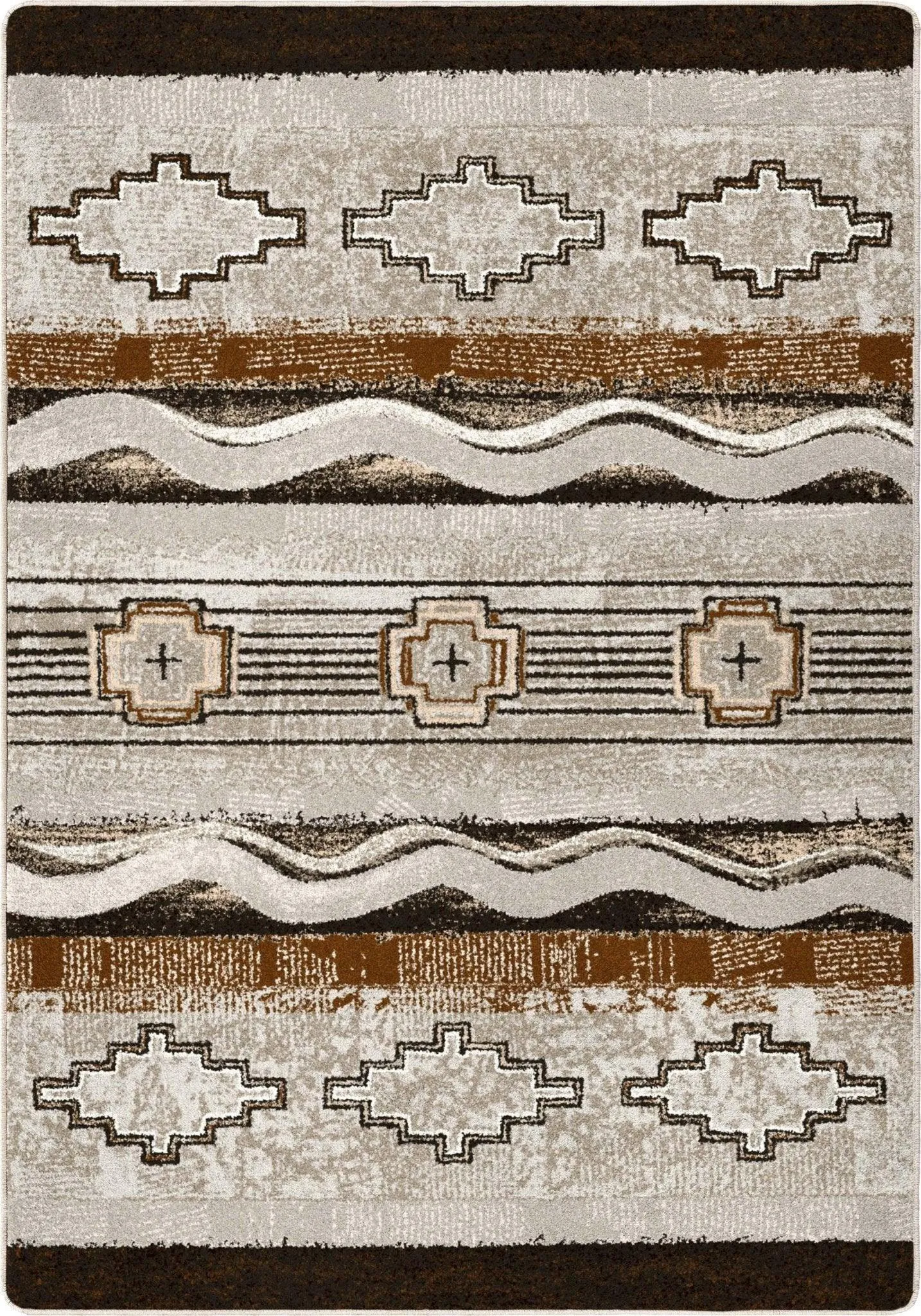 Barton Beige Southwestern Rugs