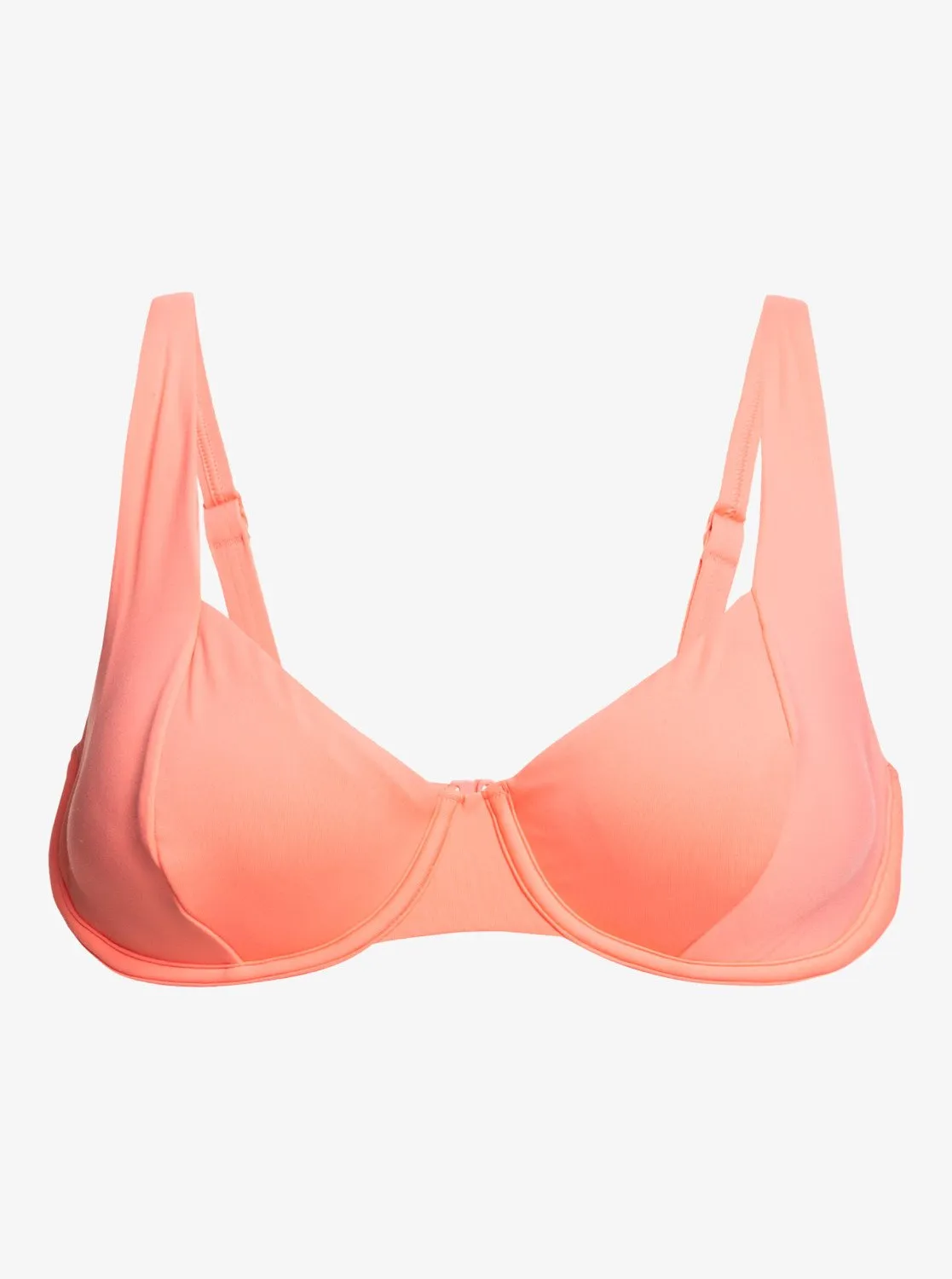 Beach Classics Underwired D-Cup Bikini Top - Fusion Coral