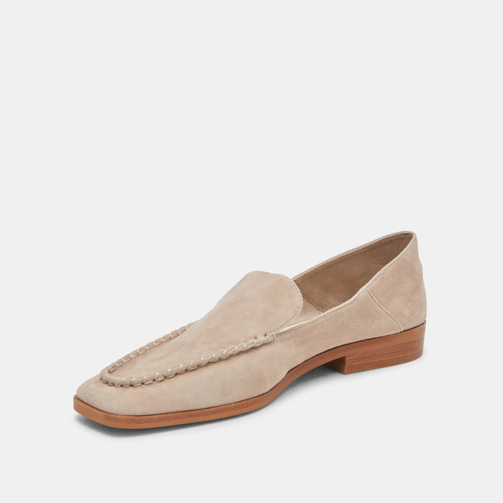 BENY FLATS TAUPE SUEDE