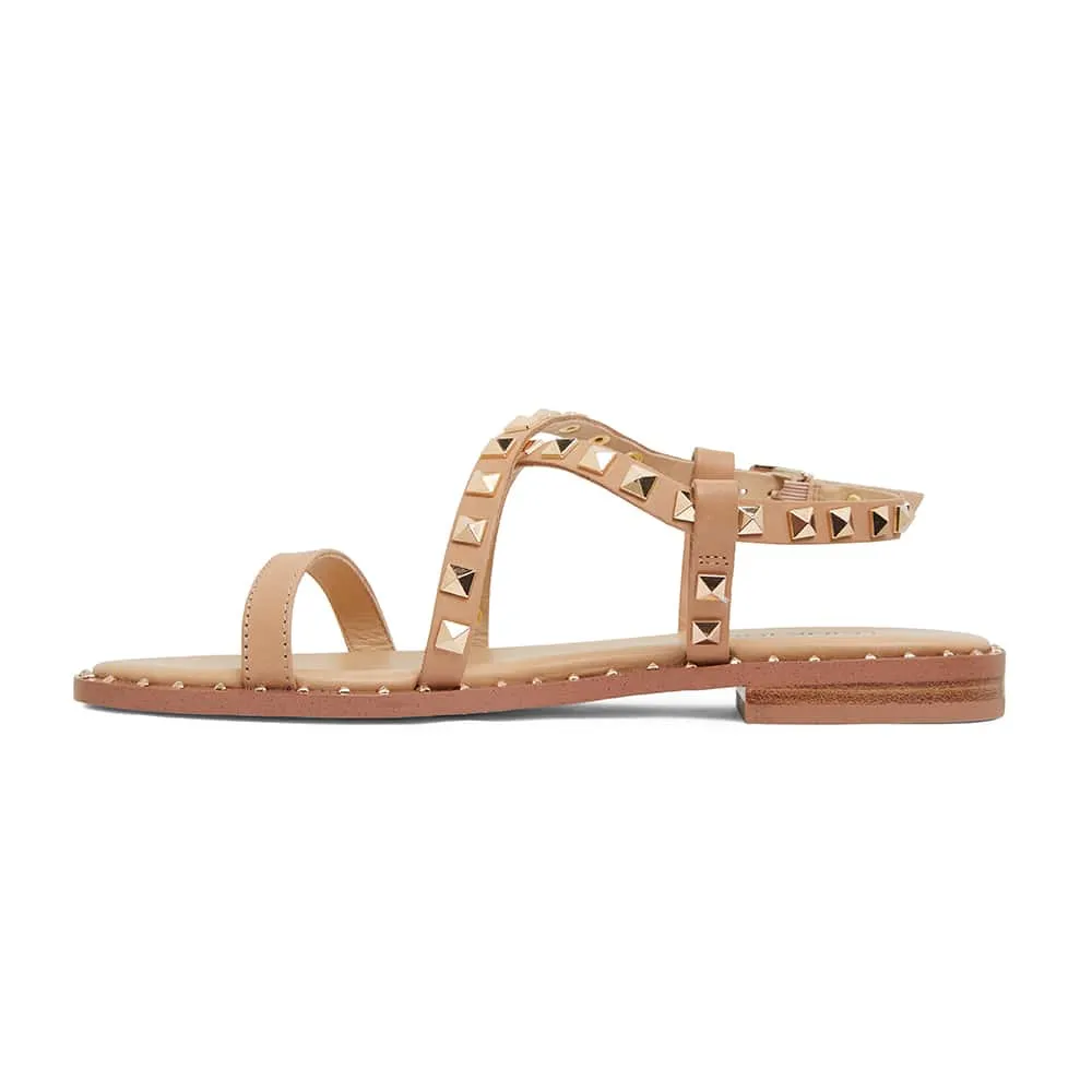 Berry Sandal in Tan  Leather