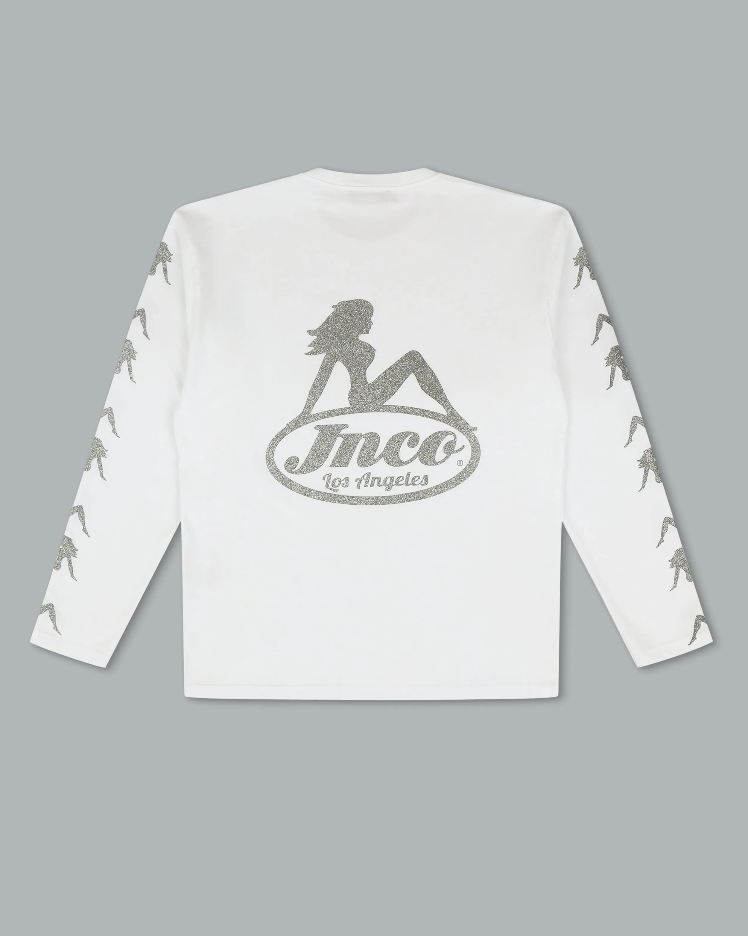 Big Rig Long Sleeve Tee. Optical White.