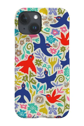 Birdwatching Love By Jackie Tahara Phone Case (Beige)