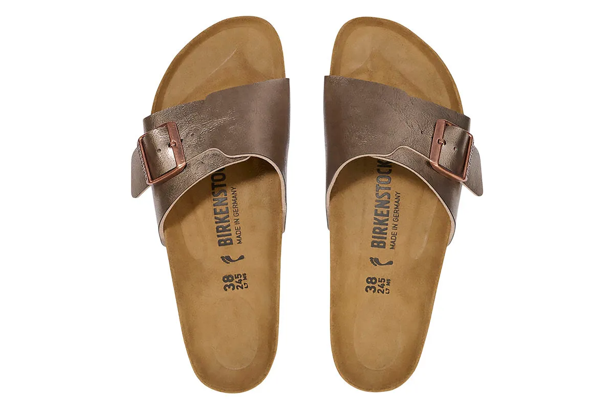 Birkenstock Catalina R Graceful Taupe Birko-Flor Womens