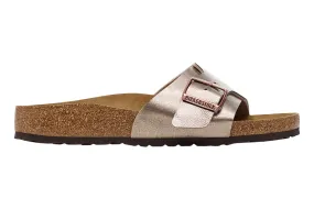 Birkenstock Catalina R Graceful Taupe Birko-Flor Womens