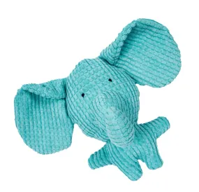 Blue Elephant Durable Plush Chew Toy for Pets - Squeaky and Interactive for Anxiety Relief