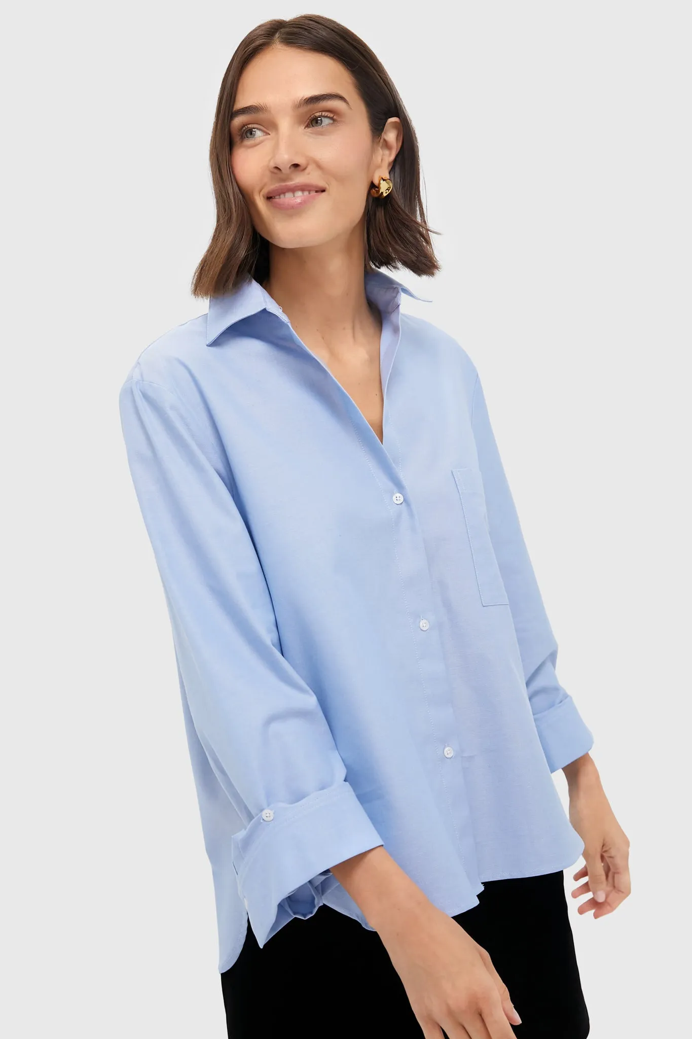 Blue Oxford New Morning After Shirt