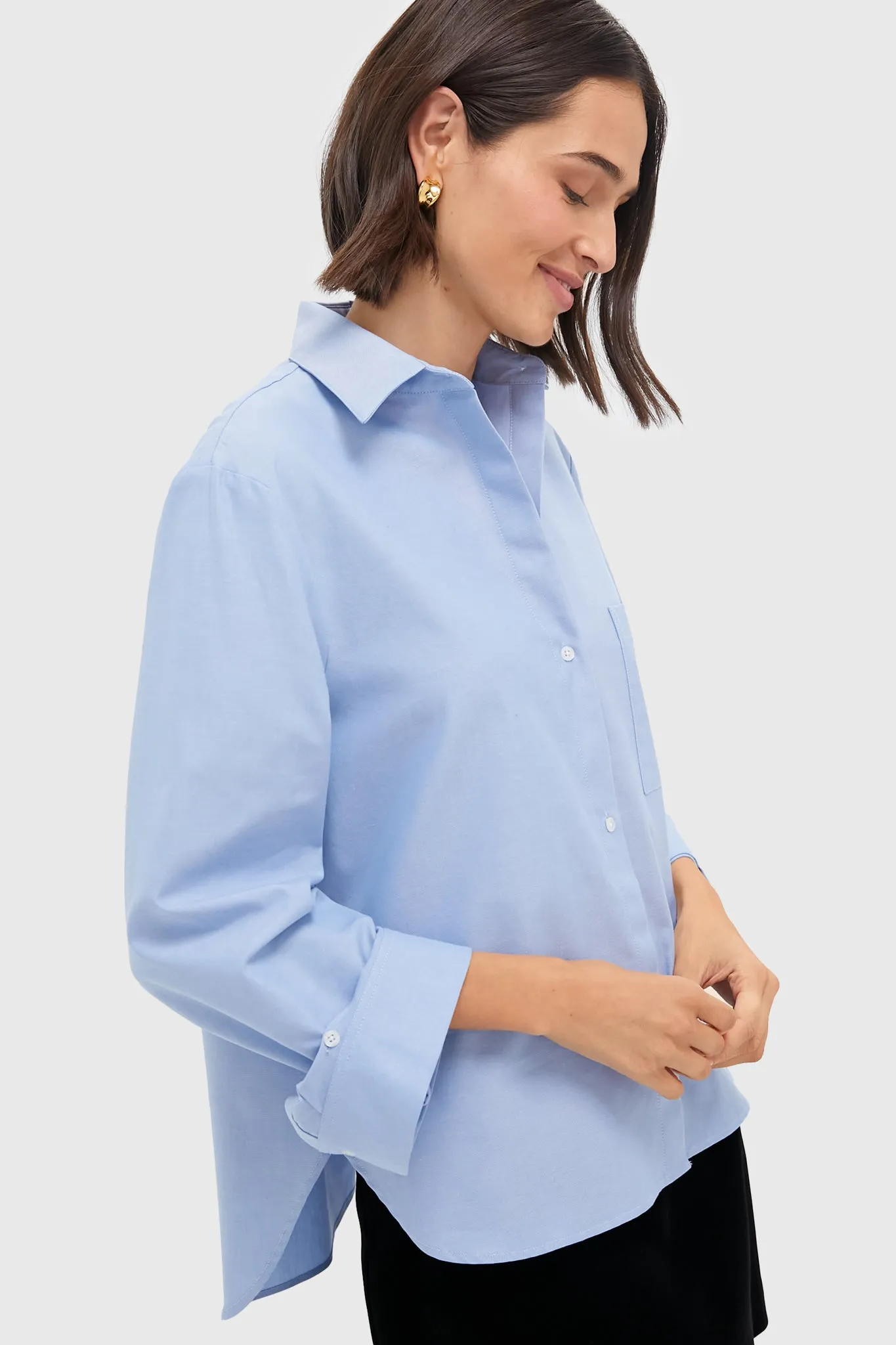 Blue Oxford New Morning After Shirt