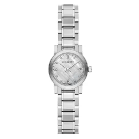 Burberry BU9213 Ladies The City Diamonds Steel 26mm Watch