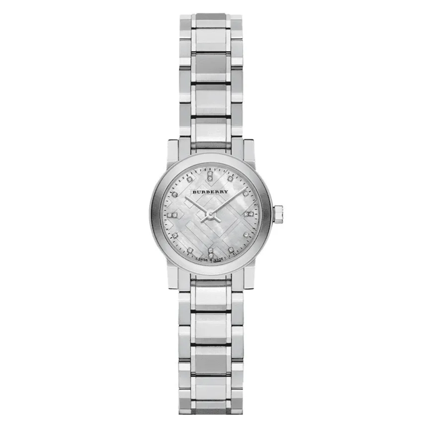 Burberry BU9213 Ladies The City Diamonds Steel 26mm Watch