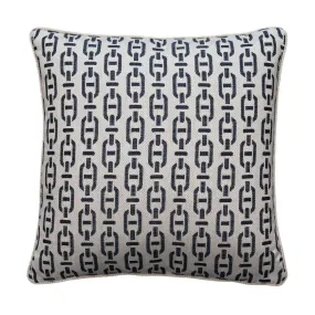 Burlington Navy Cushion - Andrew Martin