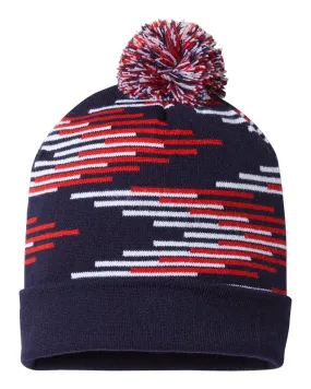 Cap America RKB12 - USA-Made Bar Beanie, Knit Cap