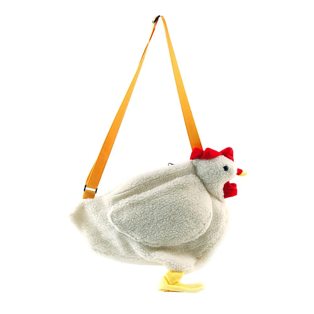 Cartoon Chicken Shoulder Bags