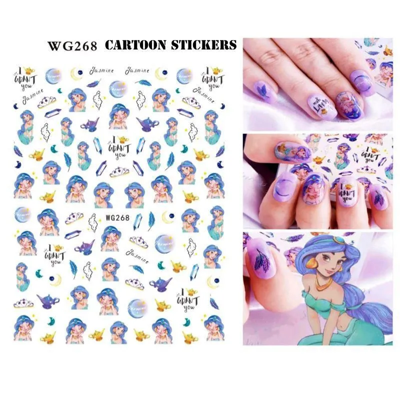 CARTOON Nail Art Stickers