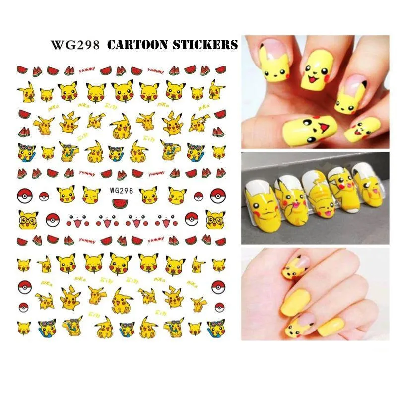 CARTOON Nail Art Stickers