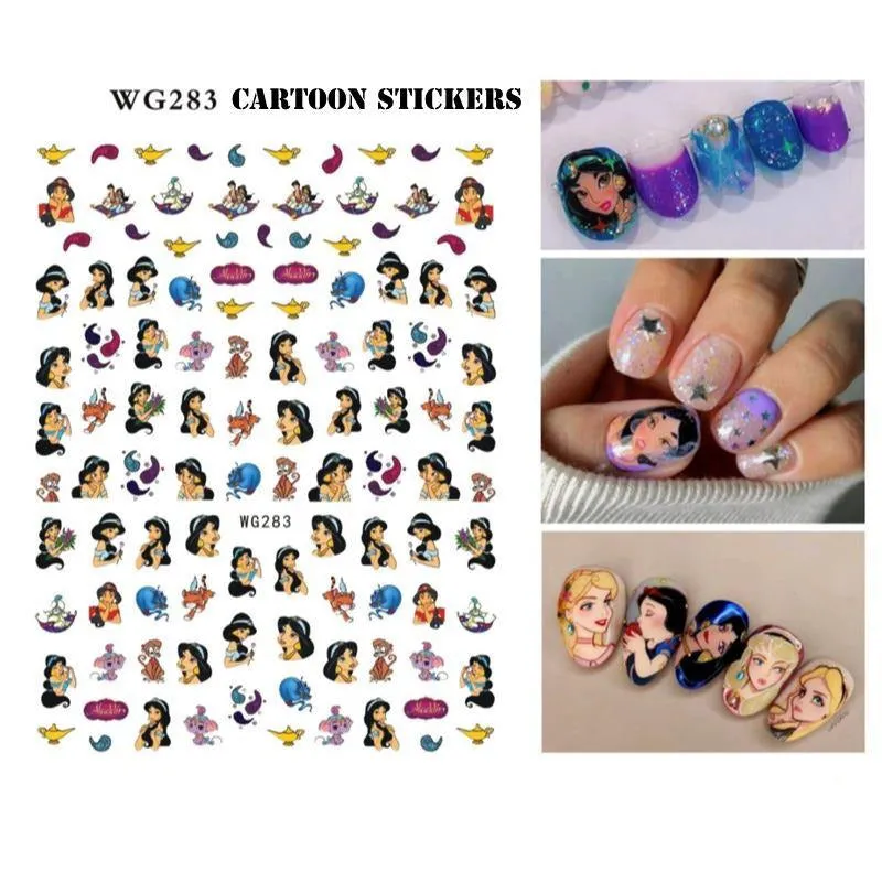 CARTOON Nail Art Stickers